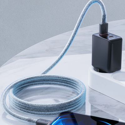 10. Acefast kabel MFI USB - Lightning 1,2m, 2,4A czarny (C2-02 black)