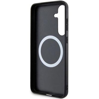 7. Etui BMW Carbon Tricolor Line MagSafe na Samsung Galaxy S24+ - czarne