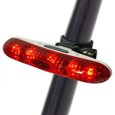 5. Lampka rowerowa tylna Dunlop 5 led 249353