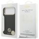 8. Etui Guess Grained Strass Logo MagSafe na iPhone 17 Pro Max - czarne