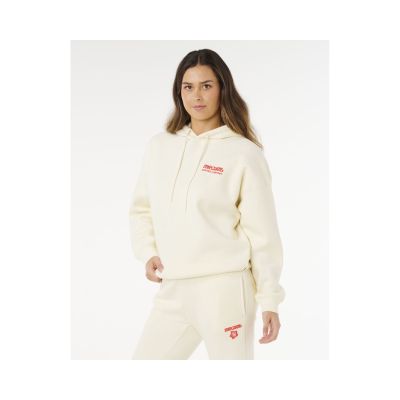 2. Bluza damska RIP CURL Surf Puff Heritage Hood beżowa