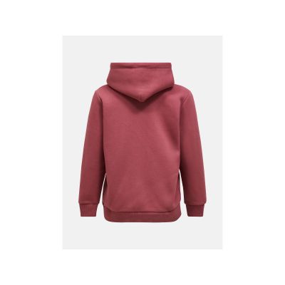 2. Bluza damska PEAK PERFORMANCE W Original Small Logo Hood kolor czerwony