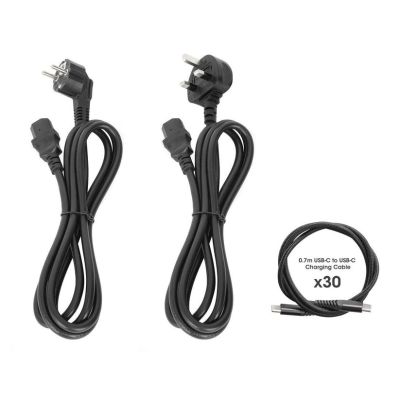 10. MANHATTAN SZAFA DO ŁADOWANIA 30 LAPTOPÓW 30X USB-C