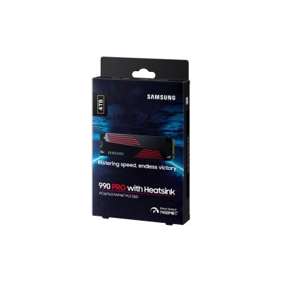11. SSD PCIE G4 M.2 NVME 4TB W/HS/990 PRO MZ-V9P4T0CW SAMSUNG