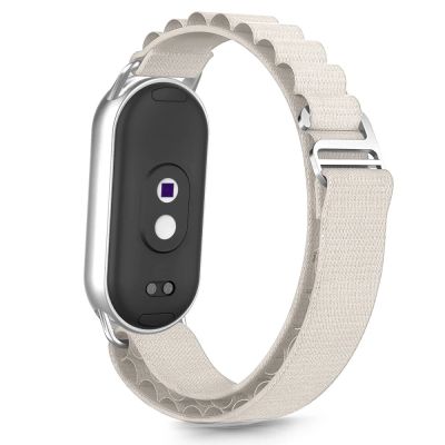 2. Pasek Tech-Protect Nylon Pro na Xiaomi Smart Band 8 / 9 / 10 / NFC - beżowy