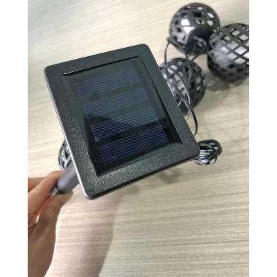 45. LAMPA SOLARNA KULE OGNIOWE 7CM 5SZT