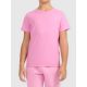 T-shirt bawełniany dziewczęcy 4F 4FJWAW26TTSHF3528-54S