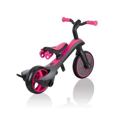 30. Rowerek 4w1 Globber Explorer Trike Fuchsia 632-110-2 HS-TNK-000013809