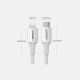 14. Kabel Ugreen US171 Lightning - USB-C MFi PD 20W 480Mb/s 1m - biały