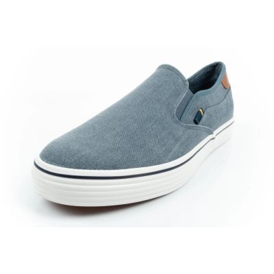 3. Wrangler buty męskie sportowe Calypso trampki Slip-On niebieskie