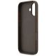7. Etui Guess 4G Printed Stripes MagSafe na iPhone 17 - brązowe