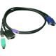LevelOne ACC-3203 kabel KVM Czarny 5 m