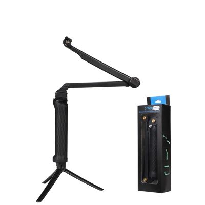 8. Statyw monopod 3 w 1 z uchwytem do selfie dla GoPro - czarny