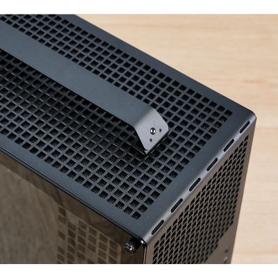 34. Obudowa Jonsplus MATX Uchwyt Case Z20 - czarny