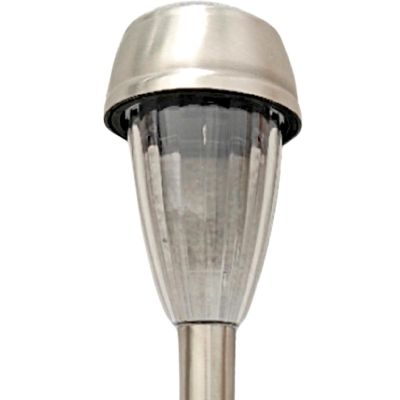 13. LAMPA SOLARNA 6X39,5CM INOX