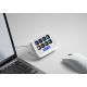 5. Kontroler zewnętrzny Elgato Stream Deck Neo, biały, 8 konfigurowalnych klawiszy