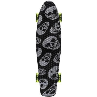 7. Deskorolka Meteor Multikolor Skulls  22607