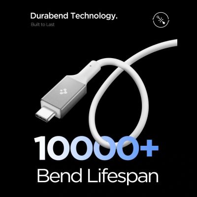 5. Kabel Spigen EB24012CC USB-C 240W 120cm - biały