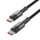 2. Kabel Tech-Protect UltraBoost USB-C / USB-C PD 100W 5A 0.25m - szary