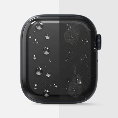 4. Folia ochronna Ringke Dual Easy 3-pack na Apple Watch 10 46 mm