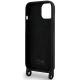 6. Etui Karl Lagerfeld Crossbody Silicone Choupette do iPhone 15 - czarne