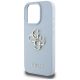 6. Etui Guess Grained Big 4G Logo Small Classic Logo na iPhone 16 Pro - niebieskie