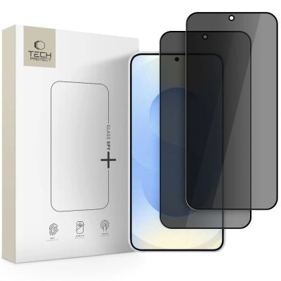 Szkło hartowane Tech-Protect Glass SPY+ 2-Pack prywatyzujące na Samsung Galaxy S26+