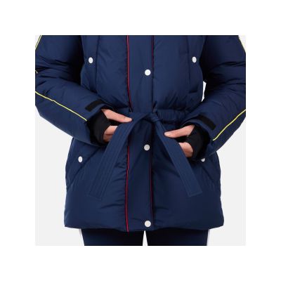 5. Kurtka narciarska damska ROSSIGNOL W JCC FLAG DOWN PARKA niebieska