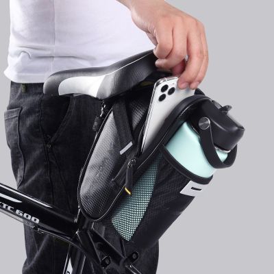 11. Wozinsky torba rowerowa pod siodełko 1,5 l czarny (WBB20BK)