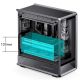 20. Jonsbo D401 PC-Gehäuse, Midi Tower, ATX, Tempered Glass - schwarz