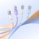 18. Baseus Explorer Series kabel przewód USB – Lightning 2,4A 2 m biały (CATS010102)