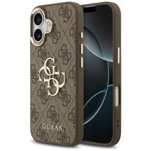 Etui Guess 4G Big 4G Classic Logo na iPhone 17 - brązowo-złote
