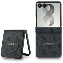 Etui Guess 4G Classic MagSafe na Samsung Galaxy Z Flip 8 - czarne