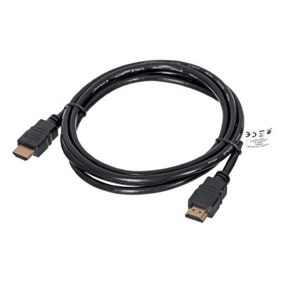 2. Kabel Lanberg CCS CA-HDMI-11CC-0018-BK (HDMI M - HDMI M; 1,8m; kolor czarny)