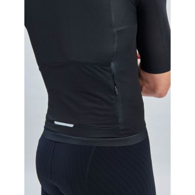 4. Koszulka rowerowa POC M's PRISTINE Jersey - czarny