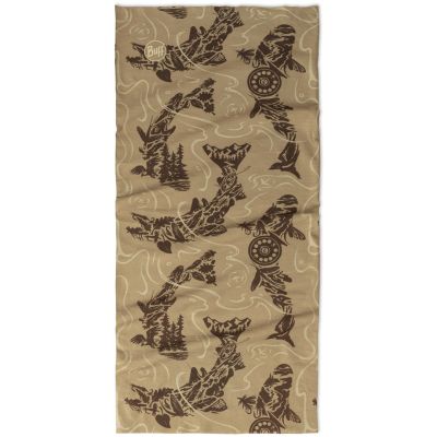 Bandana BUFF COOLNET UV® LAKE RIVER KHAKI   one size