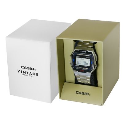 7. Zegarek CASIO A163WA-1QES Unisex + BOX