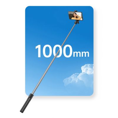 10. Wozinsky Selfie stick WHS1Y teleskopowy tripod 1m z uchwytem na telefon - czarny