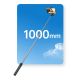 10. Wozinsky Selfie stick WHS1Y teleskopowy tripod 1m z uchwytem na telefon - czarny