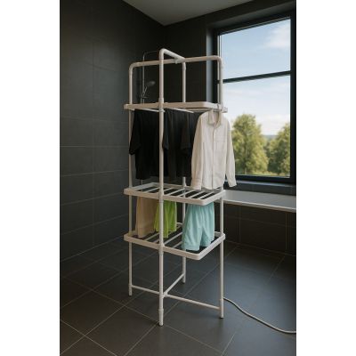 12. Adler AD 7829 Składana elektryczna suszarka do ubrań