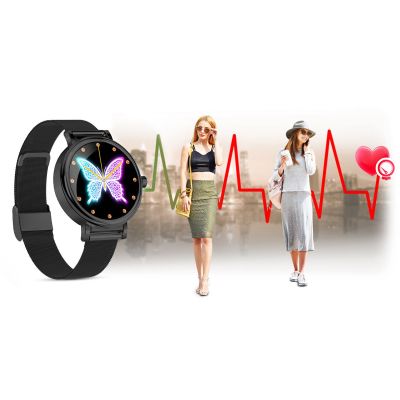 8. Zegarek Damski RUBICON SMARTWATCH RNBE64-3 BLACK