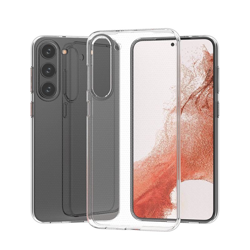 7. Ultra Clear 0.5mm etui Samsung Galaxy S23 cienki pokrowiec przezroczyste
