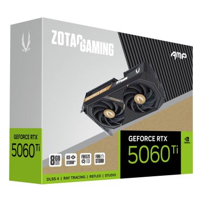 15. Karta graficzna ZOTAC GAMING GeForce RTX 5060 Ti AMP 8GB