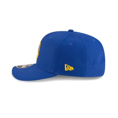 5. Czapka z daszkiem New Era 9SEVENTY Golden State Warriors NBA Team Blue Stretch Snapback - 60755456