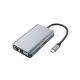 6. Conceptronic DONN21G stacja dokująca Przewodowa USB 3.2 Gen 1 (3.1 Gen 1) Type-C Szary