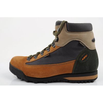 2. Aku buty sportowe trekkingowe damskie Slope GTX skórzane za kostkę brązowe szare