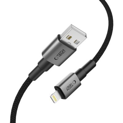 3. Kabel Tech-Protect Ultraboost DNA USB-A / Lightning 12W/2.4A 25 cm - szary