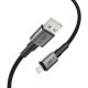 3. Kabel Tech-Protect Ultraboost DNA USB-A / Lightning 12W/2.4A 25 cm - szary