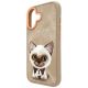 6. Etui Nimmy Big Eyed Pet 2.0 Cat do iPhone 17 - beżowe