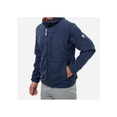 5. Kurtka męska MILLET Parmelan Windbreaker Hoodie M granatowa